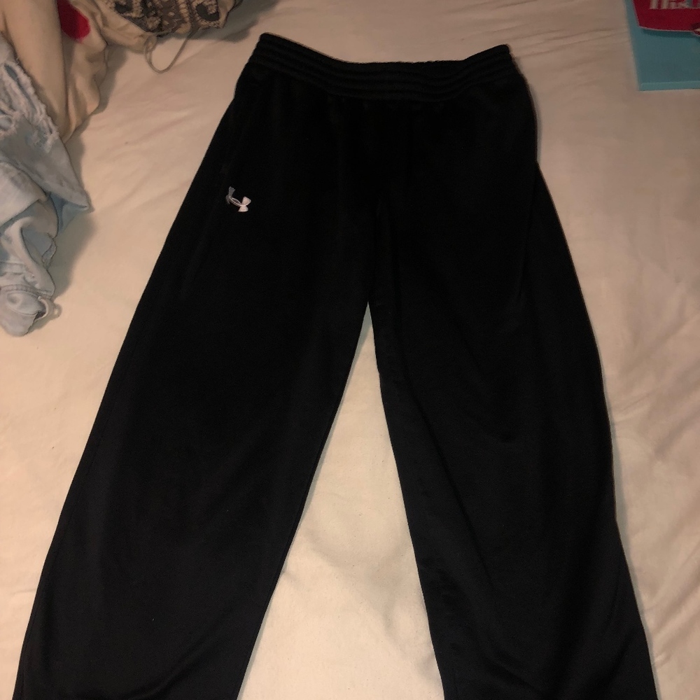 Under Armour black sweatpants size large